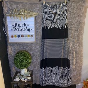 FTF Plus Size Strapless Maxi Dress